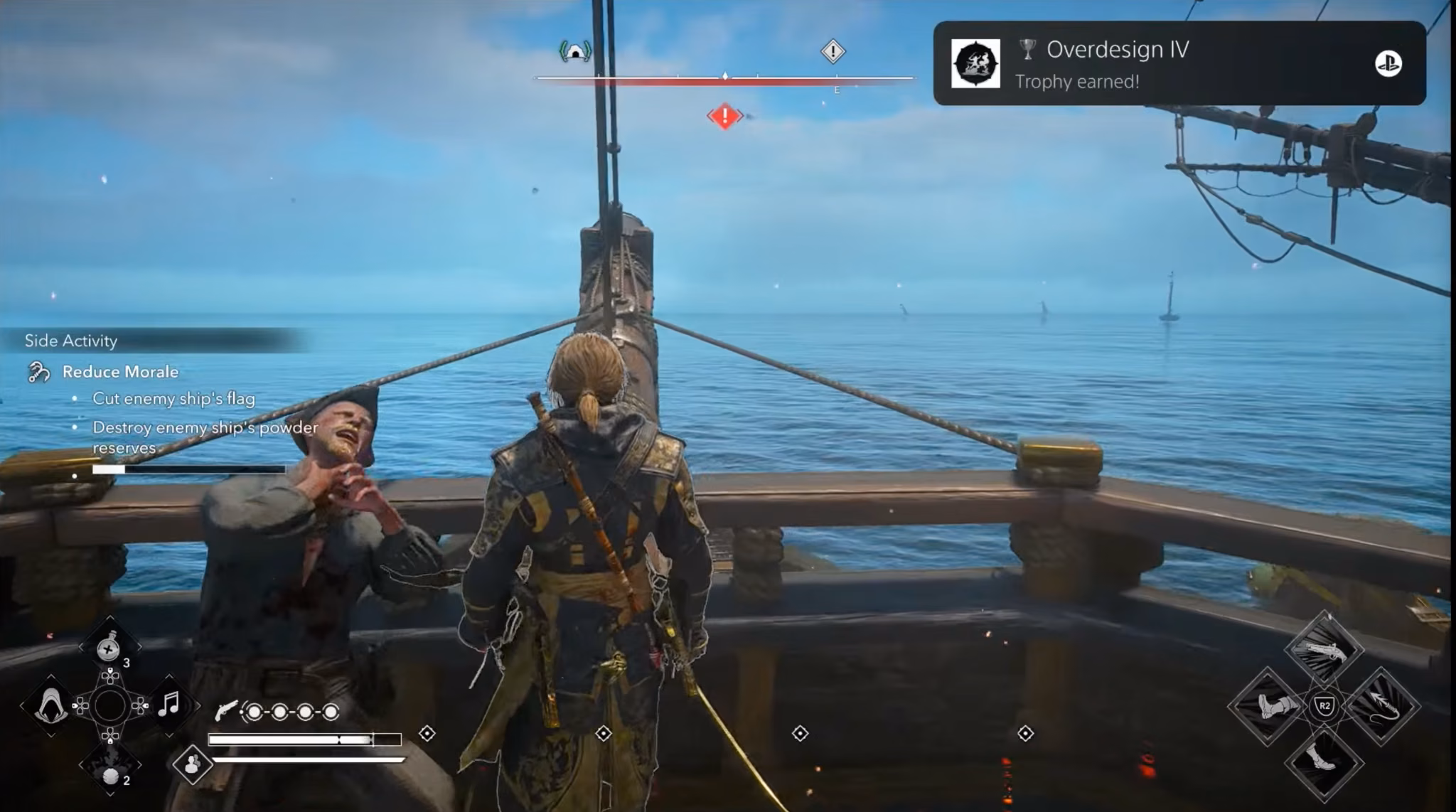 Overdesign IV trophy unlocked in Black Flag resynced